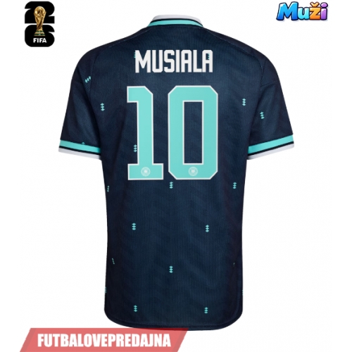 Lacne Muži Futbalové dres Nemecko Jamal Musiala #10 MS 2026 Krátky Rukáv - Preč